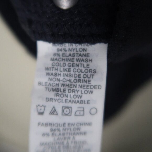 prAna Brenna Gray Moto Skinny Jeans Pants Trousers Low Rise Stretch EUC Womens 0 - Picture 13 of 14